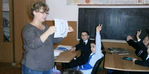 Barbara Wilger, la ora de engleză