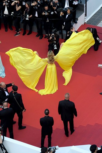 Heidi Klum la Cannes 2023, Getty