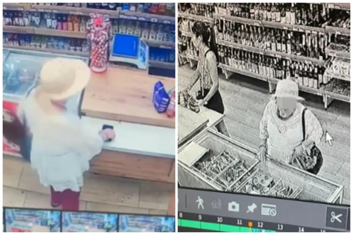 Furtul a fost surprins de camerele de supraveghere. FOTO Știri de Cluj