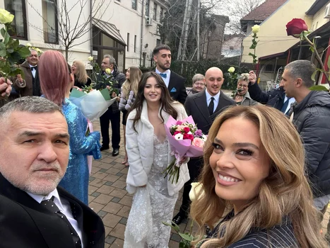 Leonard Doroftei și Monica Doroftei și-au căsătorit băiatul, pe Alexandru Doroftei. FOTO: Facebook