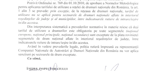 raspuns politie ploiesti