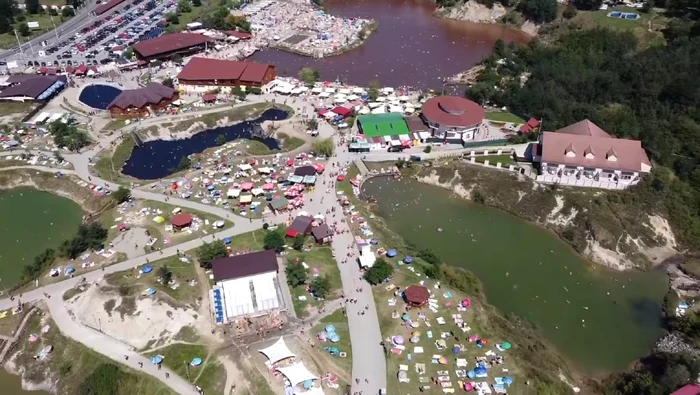 Complexul de lacuri antroposaline de la Ocna Sibiului Foto Daciana Stoica