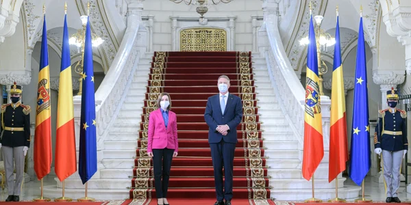 Maia Sandu si Klaus Iohannis presidency.ro
