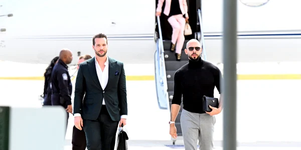 Andrew și Tristan Tate au ajuns în Florida după ce au părăsit România FOTO Profimedia