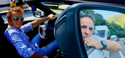Mihai Trăistariu preferă decapotabilele. Dan Negru alege bolizii 