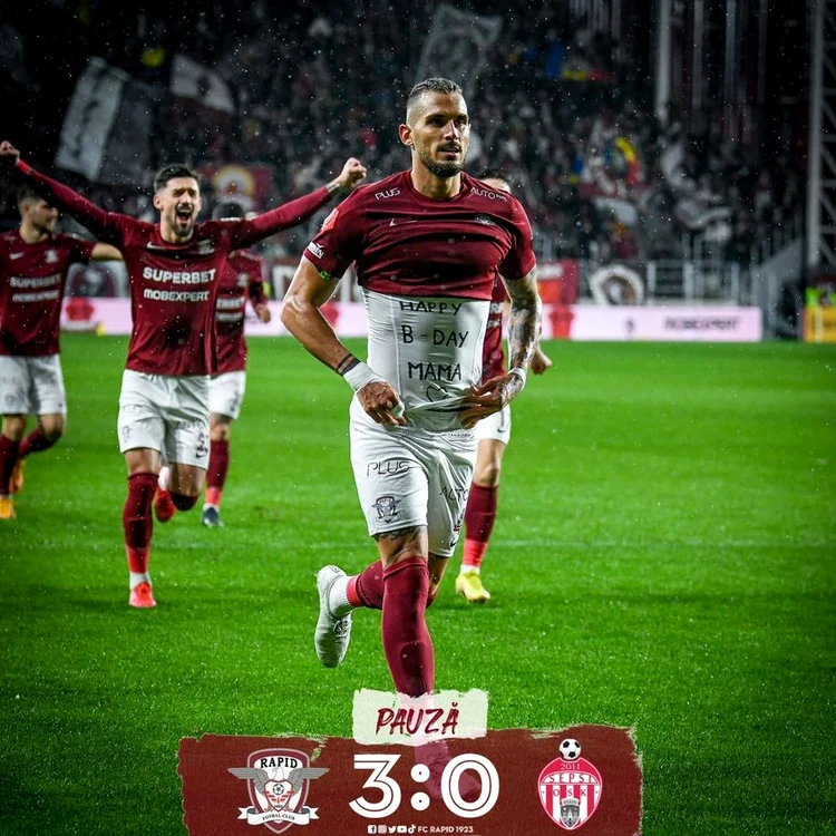 Foto: FC Rapid București via Facebook