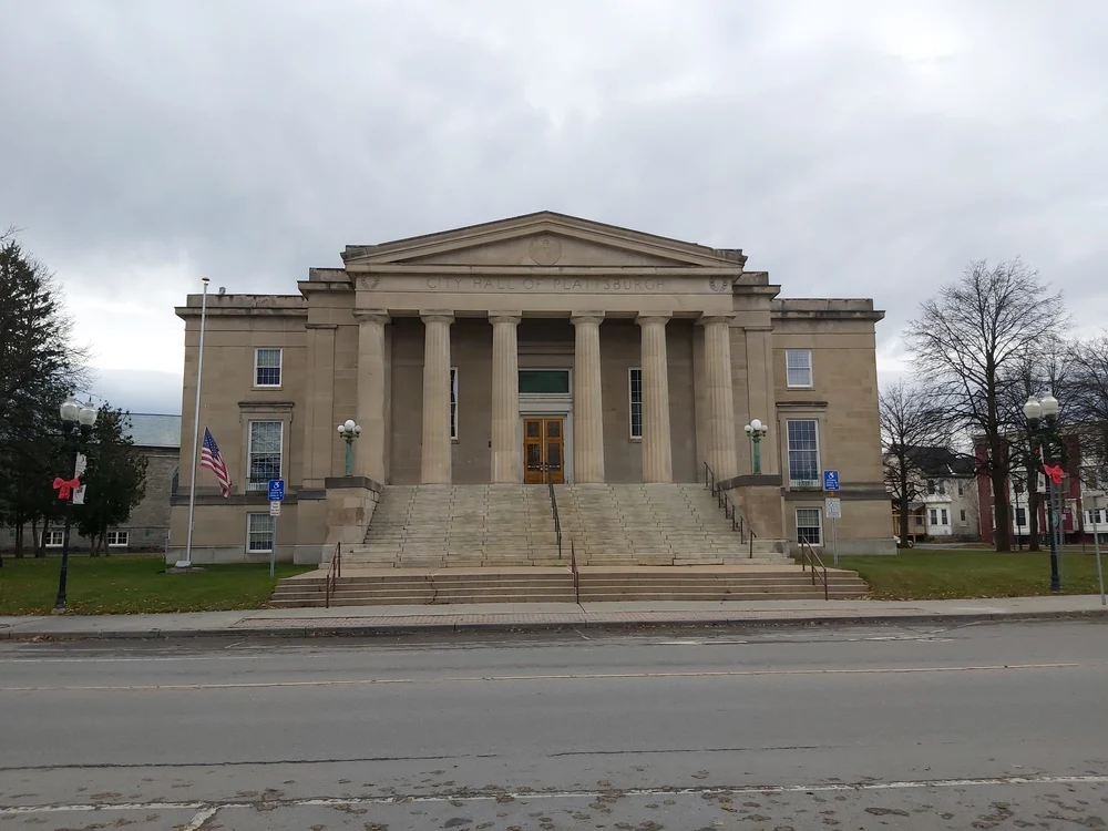 Primăria orașului Plattsburgh, statul New York