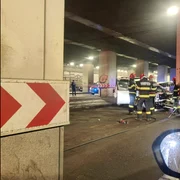 Accident Pasajul Victoriei FOTO Facebook Infotrafic