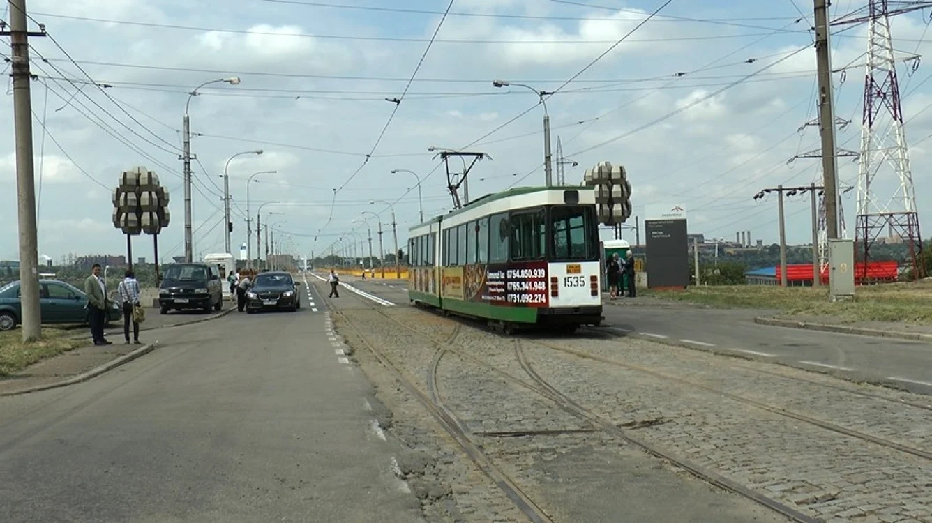 Viaductul din Galati a fost redeschis circulatiei