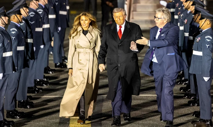 Melania și Donald Trump  foto   Profimedia jpg