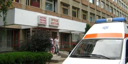 Cei doi au ajuns la Spitalul Judeţean de Urgenţă azi-noapte/Arhivă