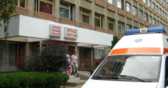 Cei doi au ajuns la Spitalul Judeţean de Urgenţă azi-noapte/Arhivă