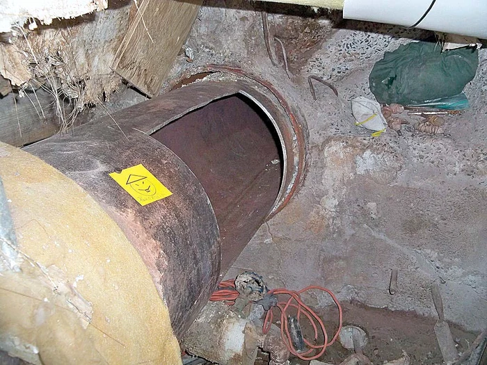 Deţinuţii au săpat tunelul cu o bormaşină