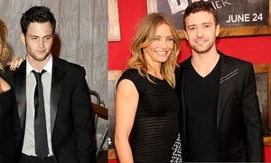 Blake Lively și Penn Badgley side jpg