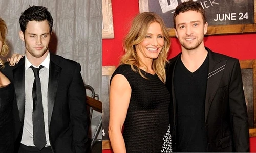 Blake Lively și Penn Badgley side jpg