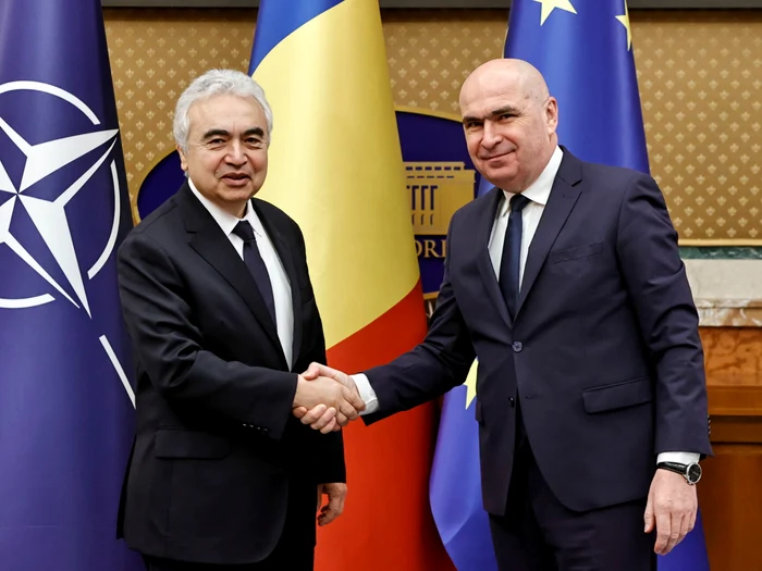 Fatih Birol și Ilie Bolojan/FOTO: Gov.ro