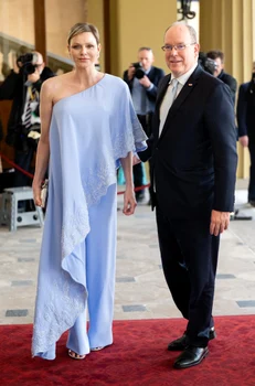 Charlene și Albert de Monaco