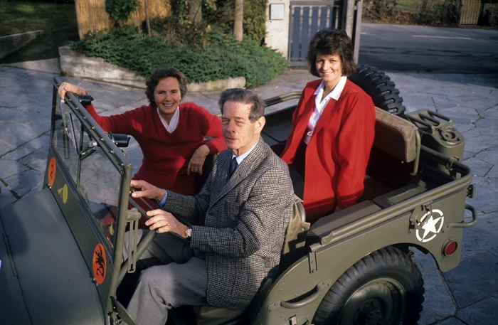 Regele Mihai cu Regina Ana și fiica lor, Margareta