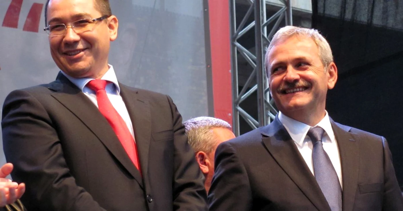 Victor Ponta şi Liviu Dragnea îşi apără candidatul foto:Claudiu Dumitrache