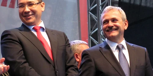 Liviu Dragnea şi Victor Ponta