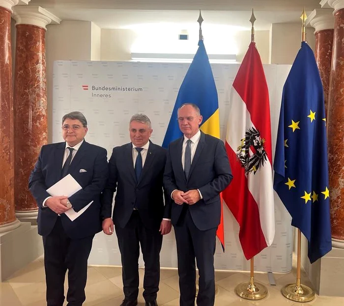 Gerhard Karner (dreapta), la o întrevedere cu Bode de toamna trecută FOTO Arhivă