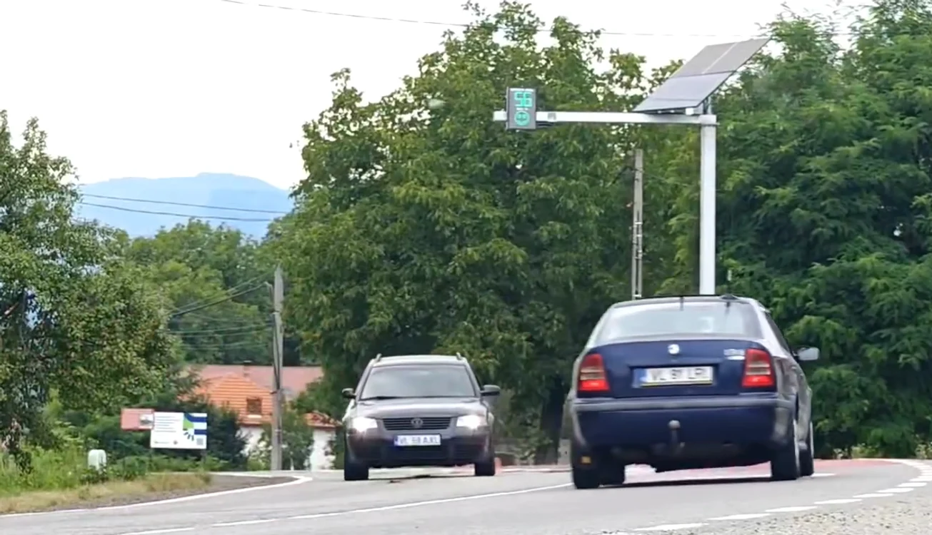 Șoferii vor întâlni un nou sistem pe drumurile din România Foto: captură video