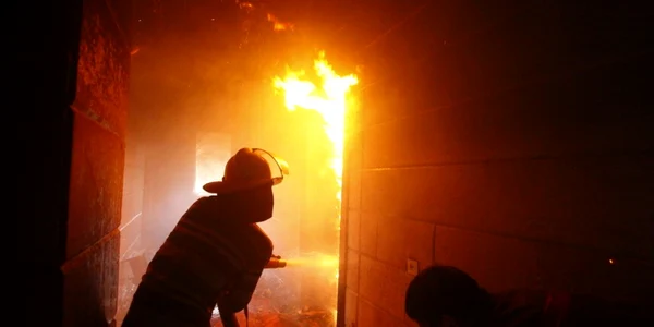 Incendiu la Moscova FOTO RIA Novosti