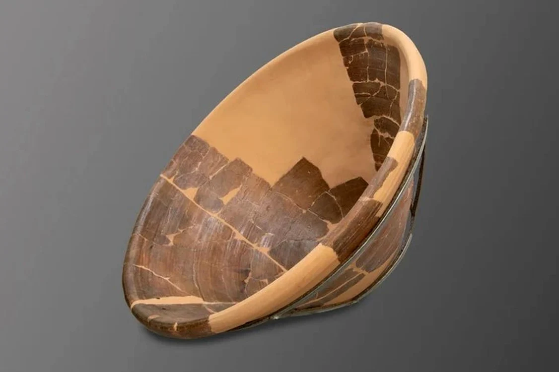  Vasul descoperit la Sarmizegetusa Regia în anii ’50 / Foto: Muzeul Național de Istorie a României