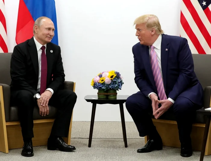 Vladimir Putin şi Donald Trump Foto: EPA-EFE