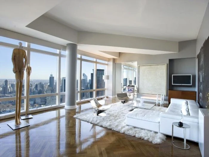 Penthouse de 60 de milioane de dolari situat pe vârful centrului Time Warner Center, din New York FOTO: Business Insider