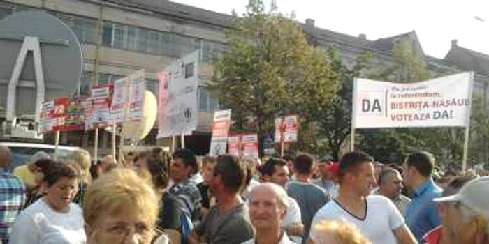 Miting anti Băsescu la Oradea