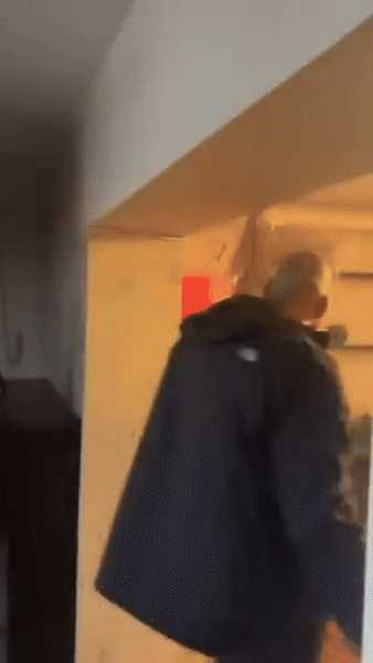 Imagini scandaloase cu fanii Feyenoord care devastează un apartament din București după meciul FCSB