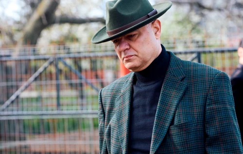 Actorul Marcelo Cobzariu îl interpretează pe Don Dumitru Mustață în serialul „Trafic”(produs de celebrul Anghel Damian) foto: Pro TV 