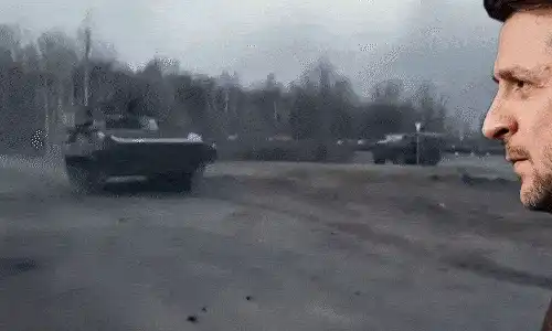 cub razboi ucraina zelensky tancuri animat gif
