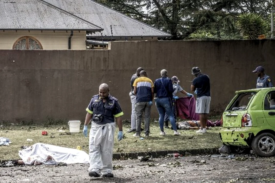 Nouă oameni au murit și 40 au fost răniți Foto AFP