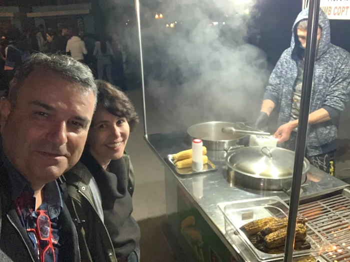 Lucian Mîndruță a fost cu soția pe litoral