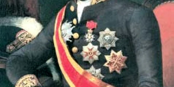 „Portretul lui Edouard Antoine  Thouvenel, ambasadorul  Franţei la Constantinopol“, pictură a lui Adolph Diedrich