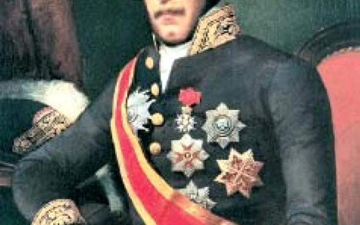 „Portretul lui Edouard Antoine  Thouvenel, ambasadorul  Franţei la Constantinopol“, pictură a lui Adolph Diedrich