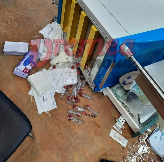 Aparatură distrusă la Spitalul Vaslui FOTO Vremea Nouă