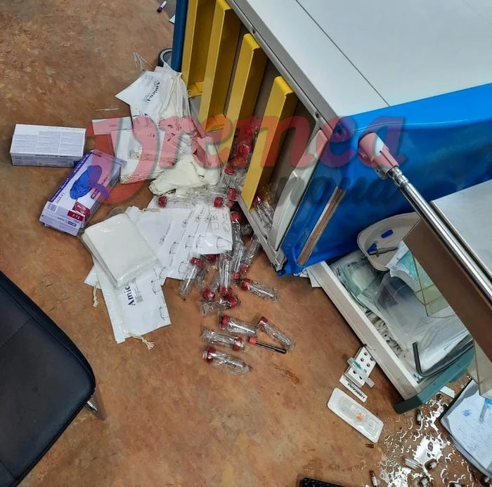 Aparatură distrusă la Spitalul Vaslui FOTO Vremea Nouă