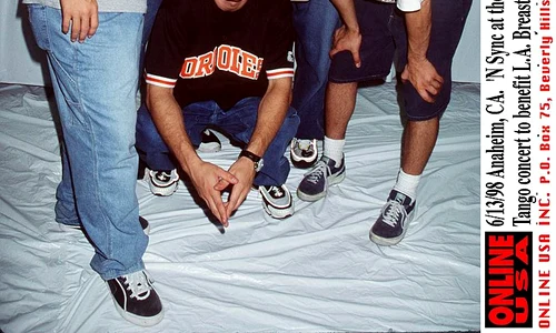 6/13/98 Anaheim, CA  "N Sync at the Edison International Field for KIIS FM's Wango Tango concert to jpeg