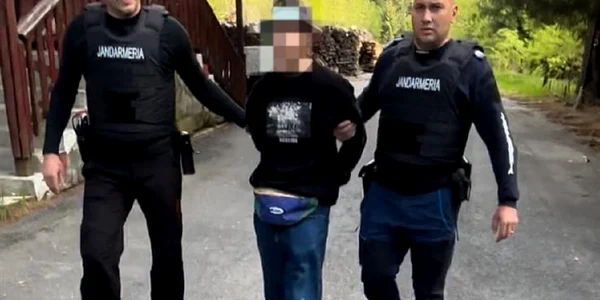 Suspectul principal în crima de la Sibiu prins într-o pădure din Păltiniș Sursă IPJ Sibiu