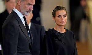 Regina Letizia a Spaniei și Regele Felipe al VI-lea (sursa FOTO OKmag)