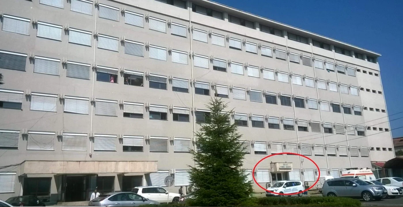 Unitatea de Primiri Urgenţe Pediatrie din cadrul Spitalului Judeţean Vâlcea Foto DMS