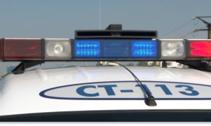 Masina de politie cu girofar la Constanta