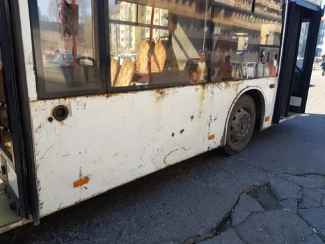 Autobuzele dezastruoase care corculă pe străzile Galaţiului FOTO C Crângan