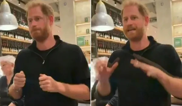 Prințul Harry foto captură X jpg