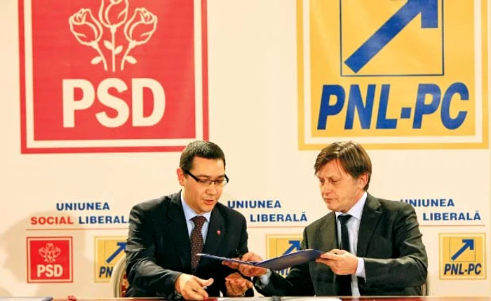 Victor Ponta şi Crin Antonescu