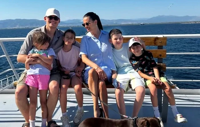 Anca Serea are șase copii foto: Instagram