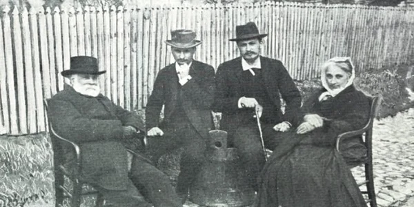 ion c bratianu sotia pia si doi dintre baieti
